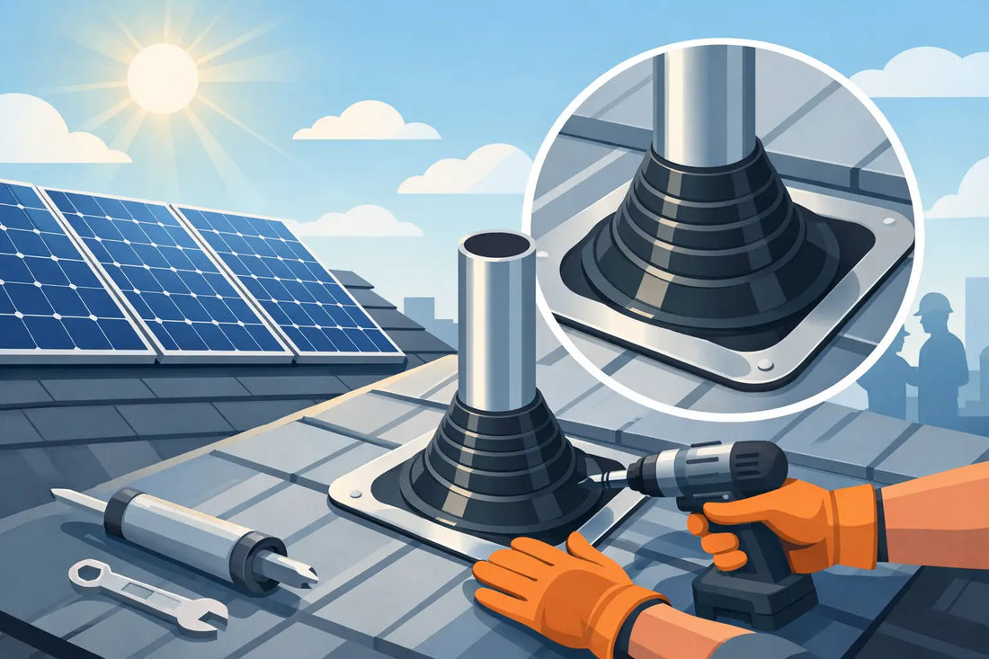 Solar Roof Dektite Flashing for Trade Roof Work