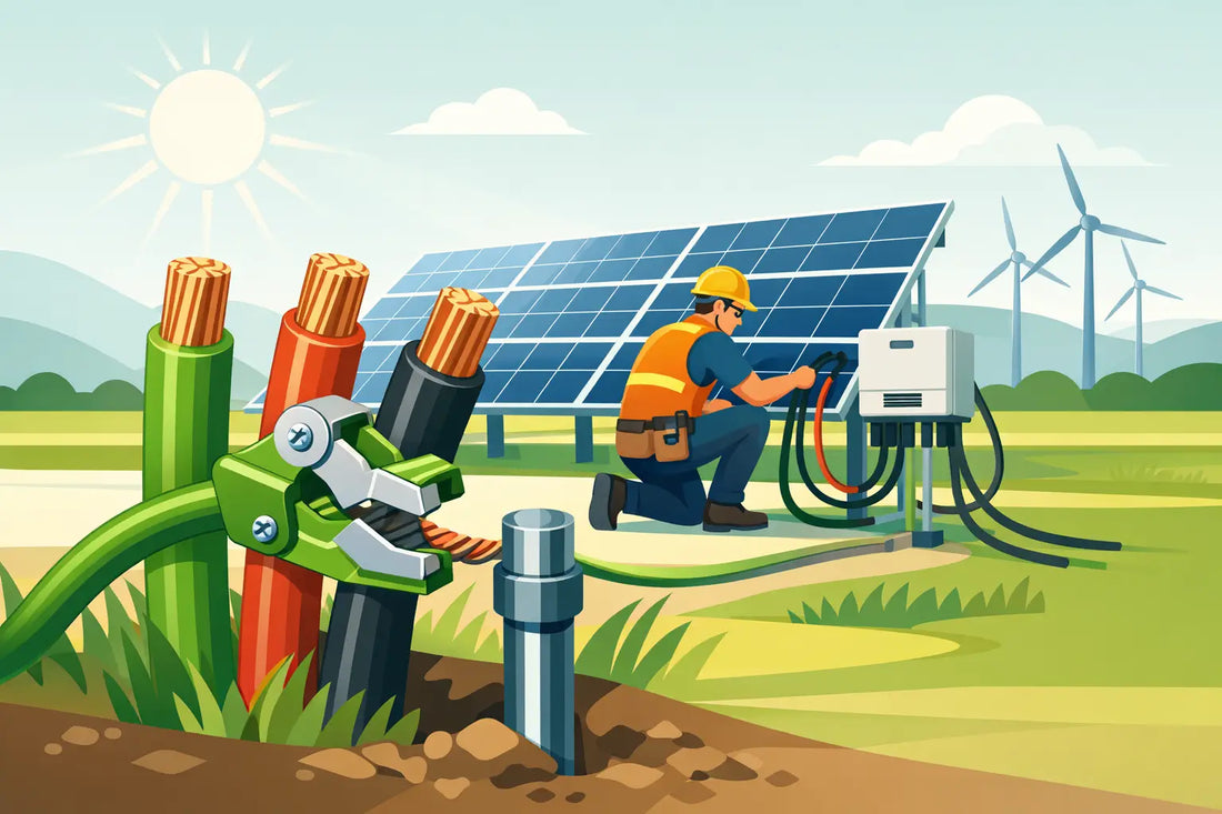 Solar Earth Cable Selection for PV Installers