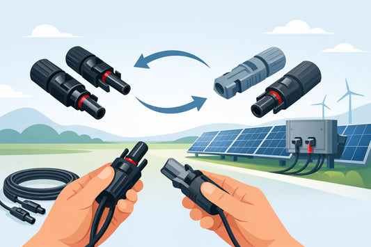 Are Solar Connectors Interchangeable on Site?