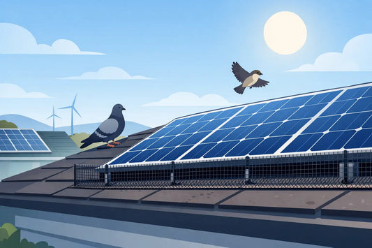 Solar Panel Bird Mesh for Dependable PV Protection