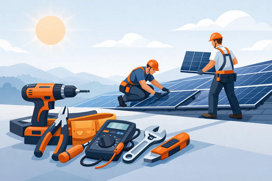 Solar Installation Tools That Keep Crews Moving