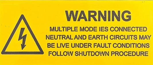 Multiple Modes IES Connected Label Battery Extra1-ESS