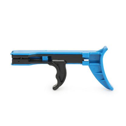Nylon Cable Tie Gun Automatic Tightener Adjustable Tension Cutter Small