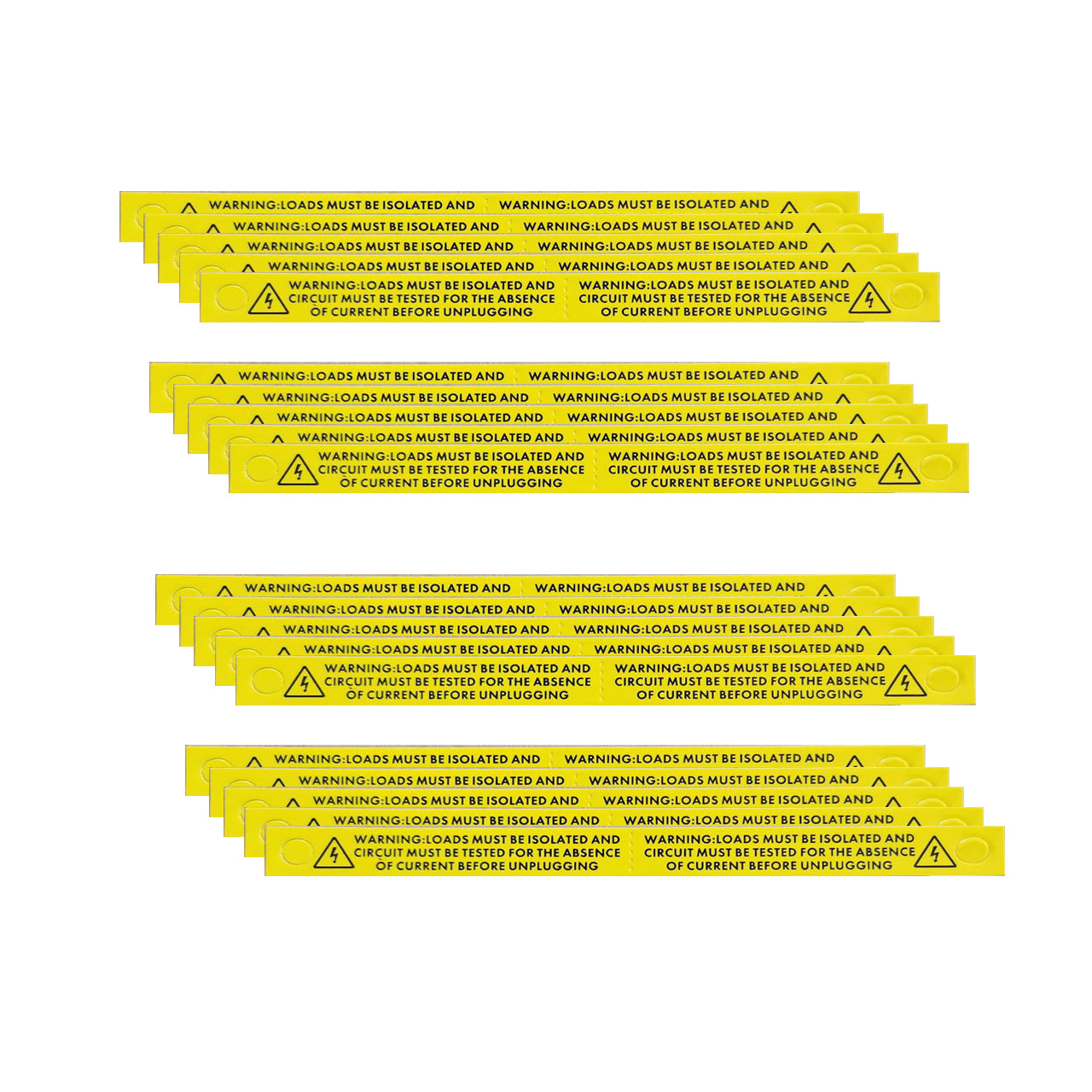Connect Point Solar Labels - Set of 20
