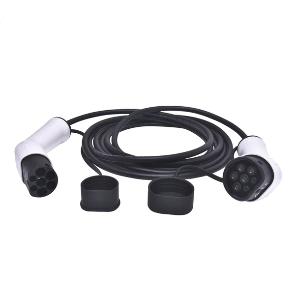 3 Phase 32A Type 2 to Type 2 EV Charging Cable 5 Metres