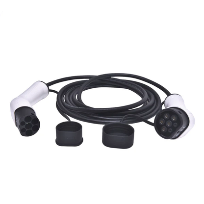 3 Phase 32A Type 2 to Type 2 EV Charging Cable 5 Metres