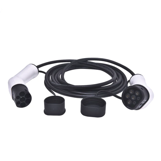 1 Phase 32Amp Type 2 to Type 2 EV Charging Cable 7 Metres