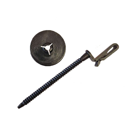 PVC Coated Stainless Steel Solar Panel Bird Mesh Bird Proofing Kit 160mm Wide 30m Long with 60 Fasteners