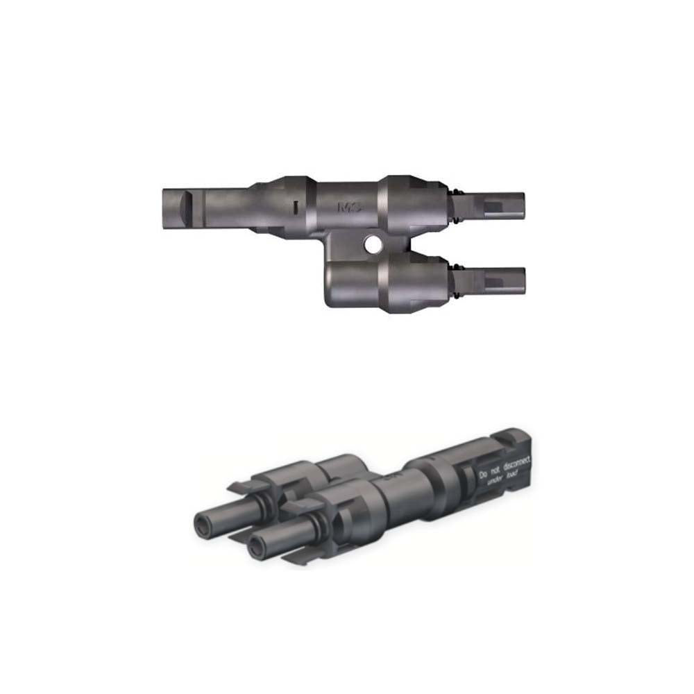 Genuine MC4 Branch Connector PV-AZS4 with PV-AZB4 - One Pair