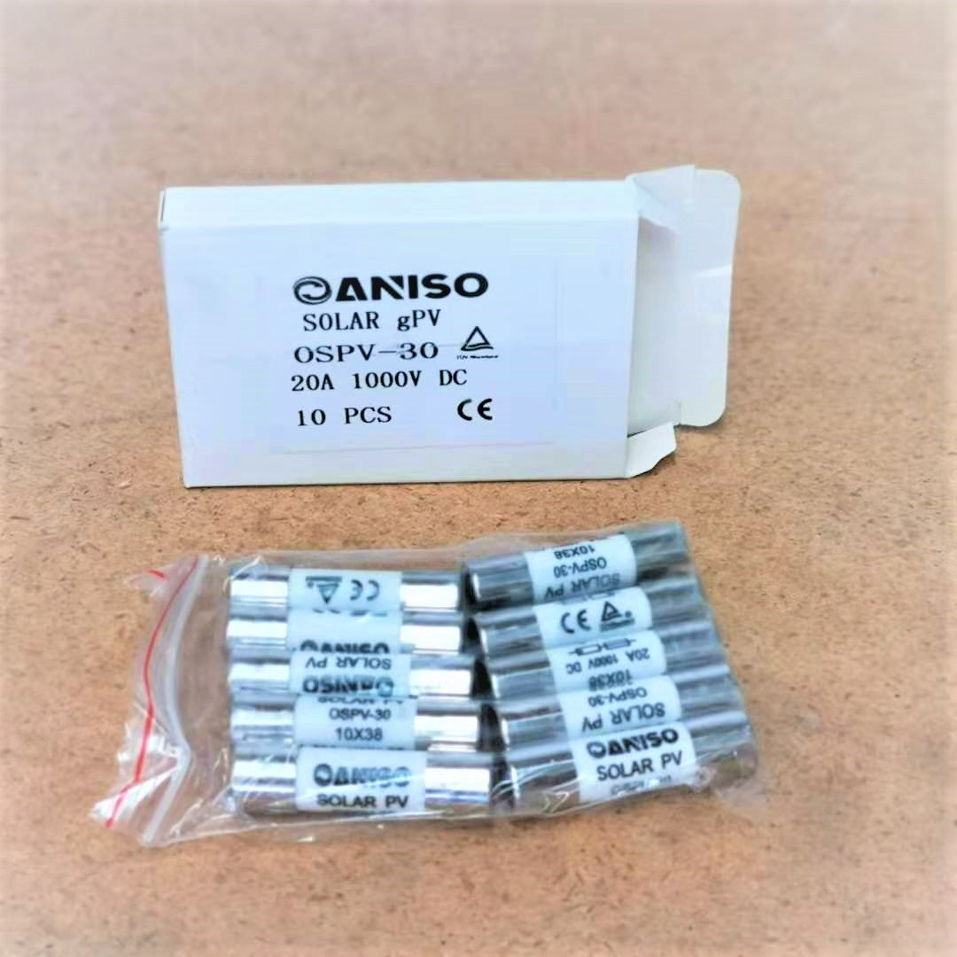 Oaniso Fuse 20a 10x38 - Pack of 10 Pcs