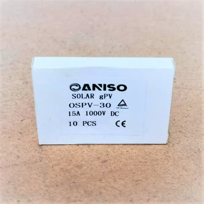 Oaniso Fuse 15a 10x38 - Pack of 10 Pcs