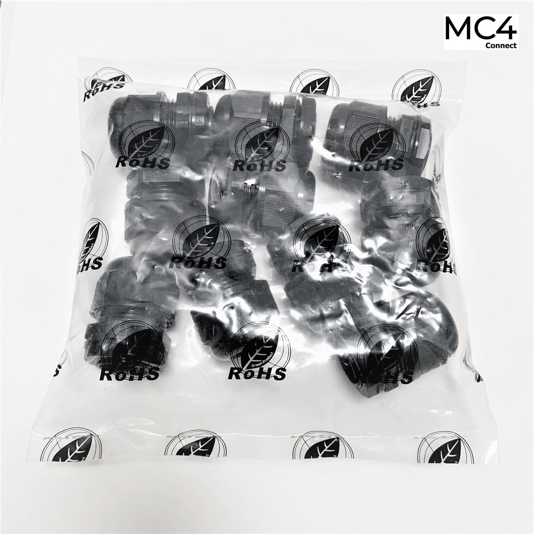 M25 Nylon Cable Gland 2 Holes M25-H2 - 1 Pack of 10 pcs